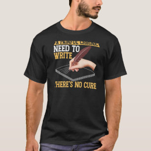 Writing Backprint For Authors And Writers 24 T-Shirt