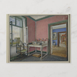 Writing cabinet of the crown princess postcard