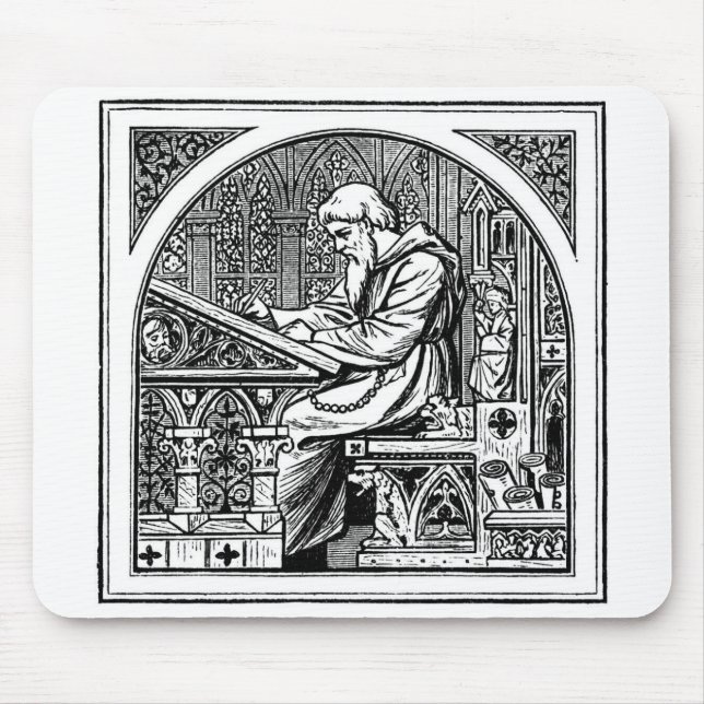 Writing desk mousepad design (Front)