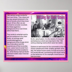 Writing for their times poster