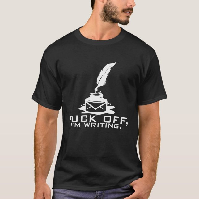 Writing  for Writers T-Shirt (Front)