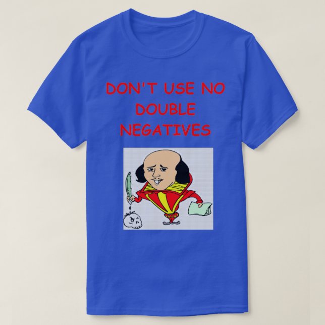 Writing Joke 32 T-Shirt (Design Front)