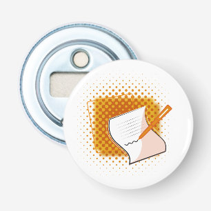Writing Lover Bottle Opener