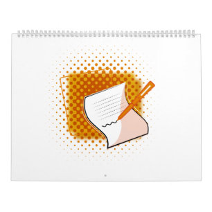 Writing Lover  Calendar
