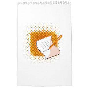 Writing Lover  Calendar