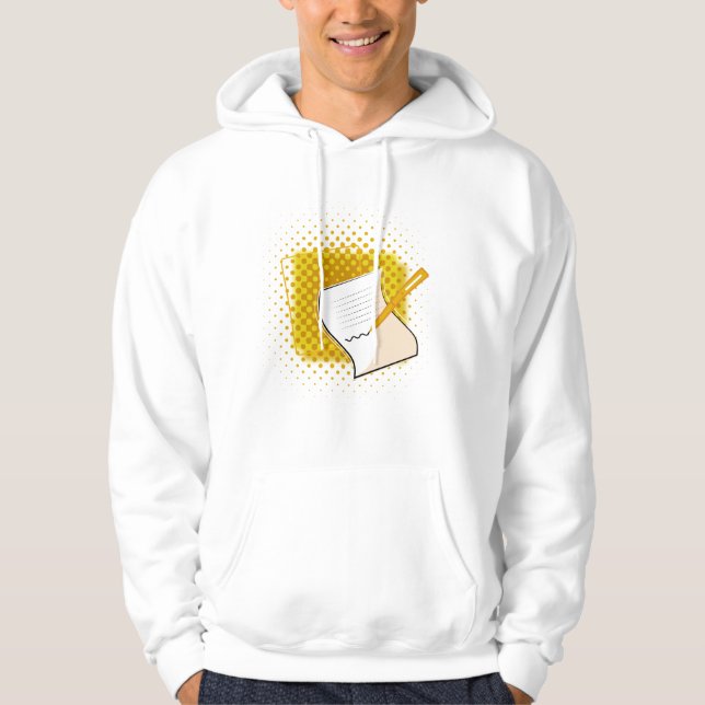 Writing Lover  Hoodie (Front)