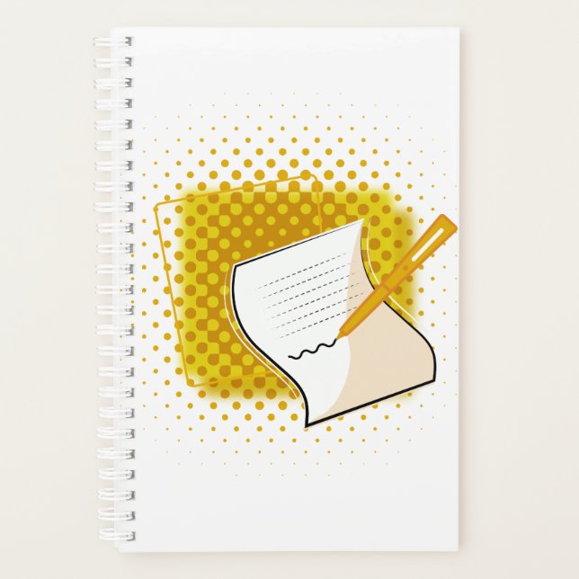 Writing Lover  Planner (Front)