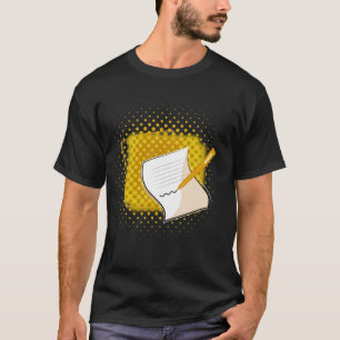 Writing Lover  T-Shirt