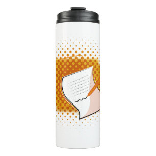 Writing Lover Thermal Tumbler