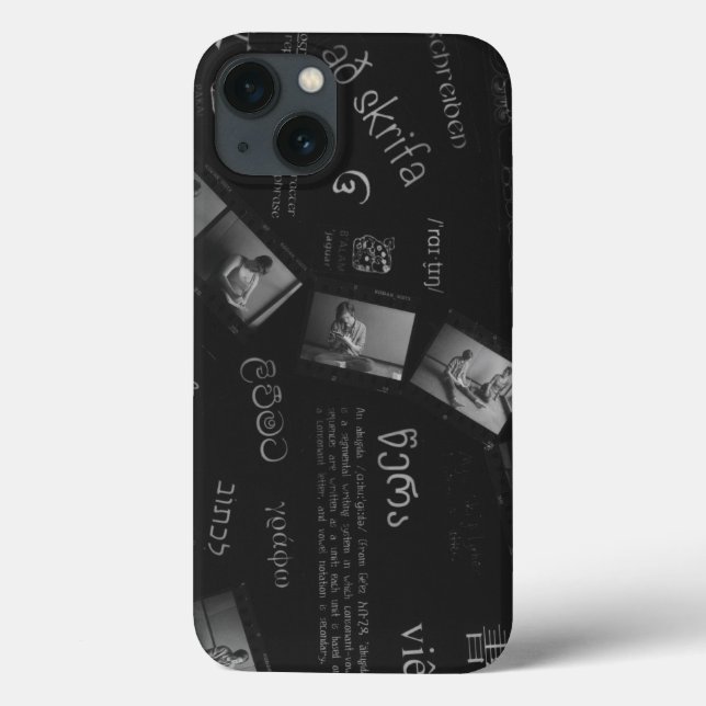 Writing Photogram Case-Mate iPhone Case (Back)