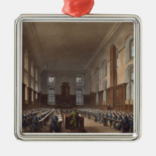 Writing School, Christ Hospital, from Ackermann's Metal Tree Decoration
