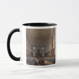 Writing School, Christ Hospital, from Ackermann's Mug