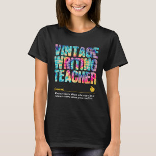 Writing Teacher Appreciation Week Back to School T-Shirt
