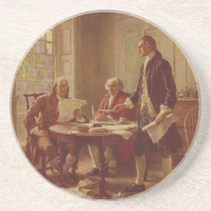 Writing the Declaration of Independence by Ferris Coaster
