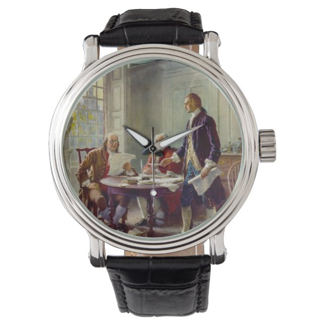 Writing the Declaration of Independence (USA) Watch (Front)