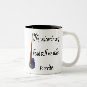 Writing Voices Two-Tone Coffee Mug