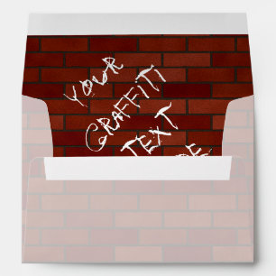 Writings on the brick wall envelopes