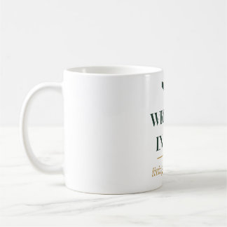 Written in Pen Living Dangerously Planner Joke Coffee Mug