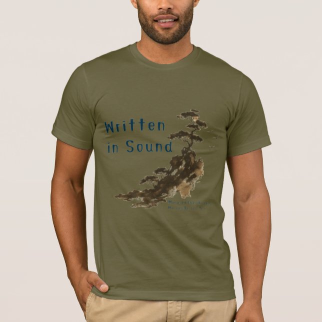Written in Sound Men's Tee (Front)