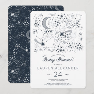 Written in the Stars Baby Shower Invitation