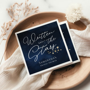 Written in the Stars Bridal Shower Napkin