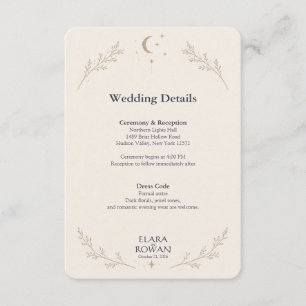Written in the Stars Celestial Wedding Invitation