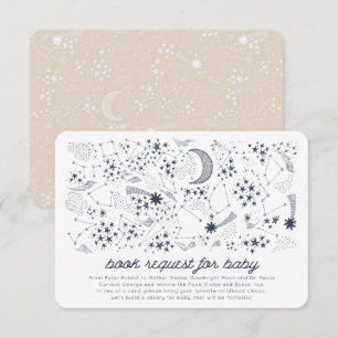 Written in the Stars Couples' Baby Book Request Invitation