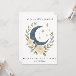 Written in the stars. invitation