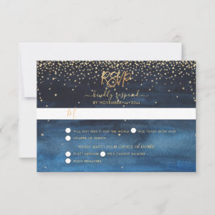 Written in the Stars RSVP with meal selections Announcement