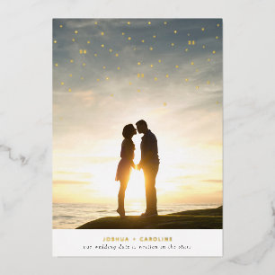 Written In The Stars Save the Date card