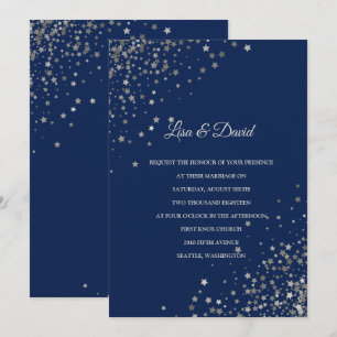 Written In The Stars Wedding Invitation