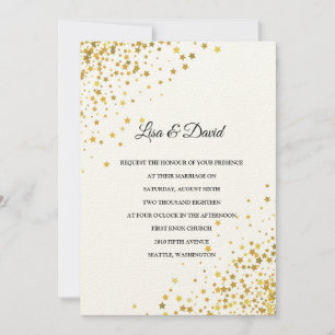 Written In The Stars Wedding Invitation