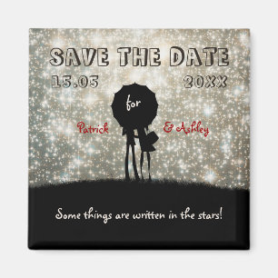 Written in the Stars Wedding Save the Date Magnet