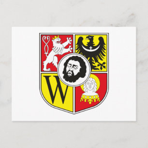 Wroclaw Coat of Arms Postcard