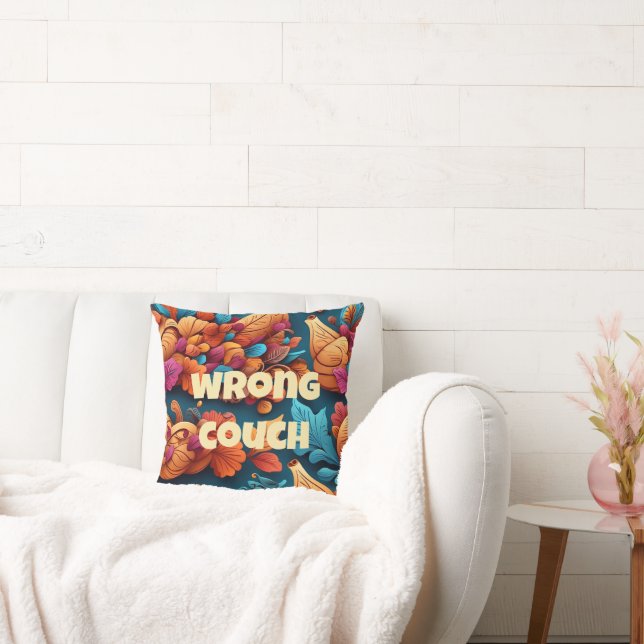 Wrong Couch Decorative Fall Cushion (Couch)