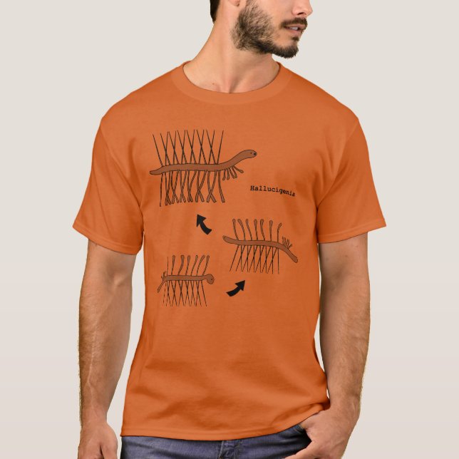 Wrong Hallucigenia Basic T-Shirt (Front)