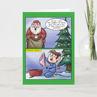 Wrong Sack Christmas Card