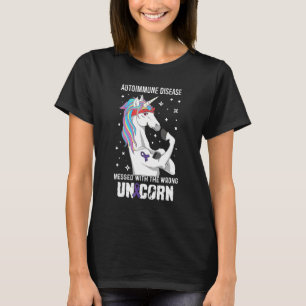 Wrong Unicorn Autoimmune Disease Awareness Support T-Shirt
