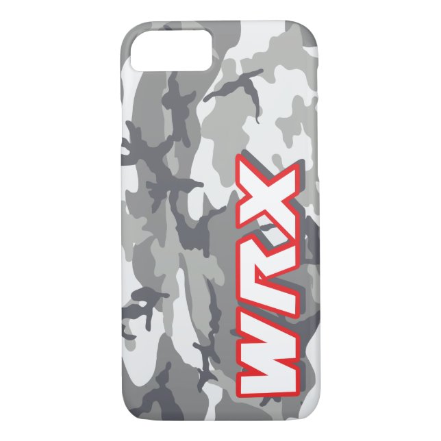 WRX Urban Camo iPhone 7 case (Back)