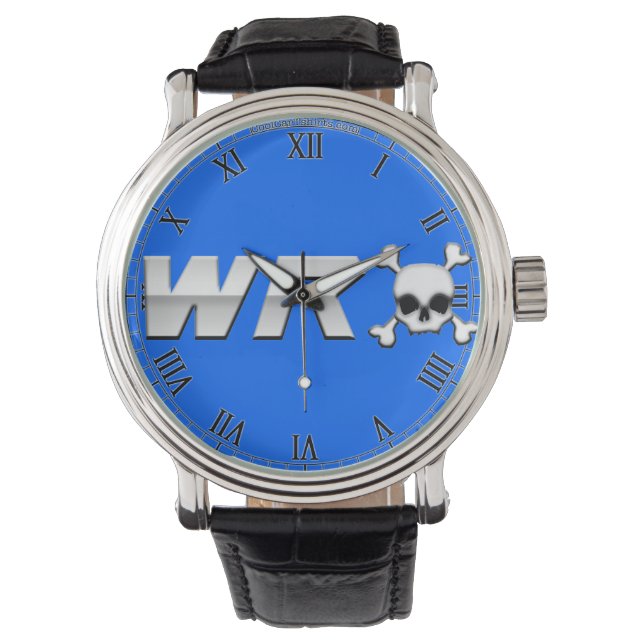 WRX watch with a skull (Front)