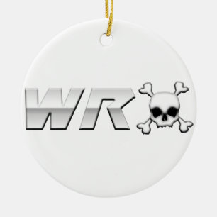 WRX with Scull Ceramic Tree Decoration