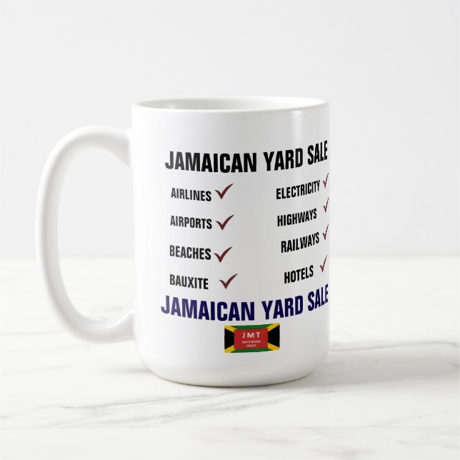 WS JAMAICAN YARD SALE Mug (Left)