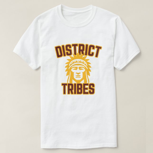 WSH D.C. Sports "District Tribes" T-Shirt (Design Front)