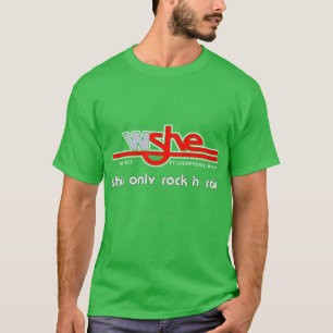 WSHE FM 1035 Shes Only Rock N Roll gift boy T-Shirt