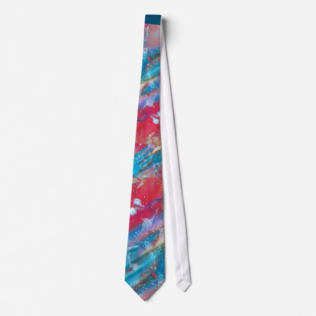 wssbx Blue ice Neck Tie (Front)