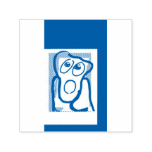 wssbx 'kitchen bear'v2-Self Inking Rubber Stamp