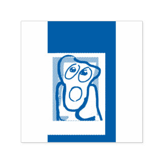 wssbx 'kitchen bear'v2-Self Inking Rubber Stamp