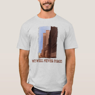 WTC Street View Never Forget 9/11 Tshirts