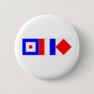 WTF 6 CM ROUND BADGE