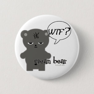 Wtf? 6 Cm Round Badge